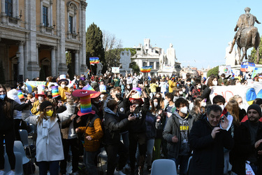 07.03.2022 Campidoglio Appello Giovani per la Pace. G.Leanza ph