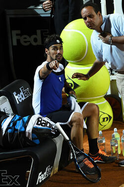 16.05.2017 Internazionali Tennis Fognini vs Murray 21 photos