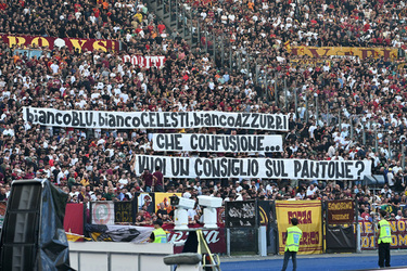 21.09.2025 Serie A 4a giornata Lazio vs Roma il Derby degli Striscioni G.Leanza ph 21.09.2025 Serie A 4a giornata Lazio vs Roma il Derby degli Striscioni G.Leanza ph