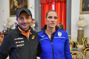 10.03.2022 Presentazione Run Rome Marathon 2022 G.Biagini e G.Leanza ph