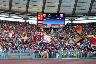 28.05.2017 Roma vs Genoa 3 2. Striscioni per Totti. 27 Photos 28.05.2017 Roma vs Genoa 3 2. Striscioni per Totti. 27 Photos