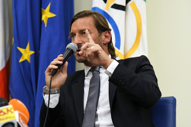 17.06.2019 Conferenza Totti lascia la Roma G.Leanza ph