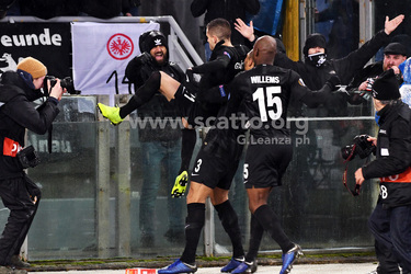 13.12.2018 Lazio vs Eintracht F. 1 2 Exultations G.Leanza ph 13.12.2018 Lazio vs Eintracht F. 1 2 Exultations G.Leanza ph