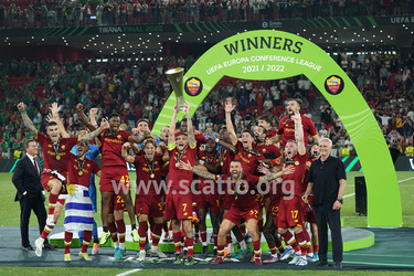 25.05.2022 Tirana Roma Feyenoord 1 0 Final Conference League