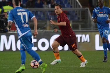 01.04.2017 serie A Roma vs Empoli 2 0 01.04.2017 serie A Roma vs Empoli 2 0