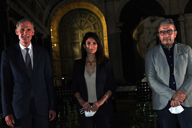 29.07.2021 Nuova Luce per Piazza Farnese. G.Leanza ph 29.07.2021 Nuova Luce per Piazza Farnese. G.Leanza ph