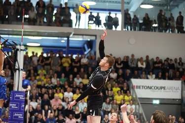 23.04.2023 Schoenenwerd Campionato Svizzero 2023 Pallavolo Maschile Volley Schoenenwerd vs. Volley Amriswil J.Oegerli ph