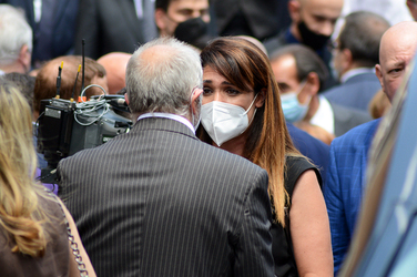 Roma 09.07.2021 Raffaella Carr&agrave; Esequie. G.Leanza ph