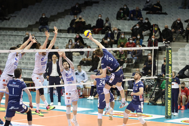 13.03.2022 SuperLega Credem Banca Pallavolo Regular Season Consar RCM Ravenna vs. Top Volley Cisterna J.Oegerli per SCATTO ph