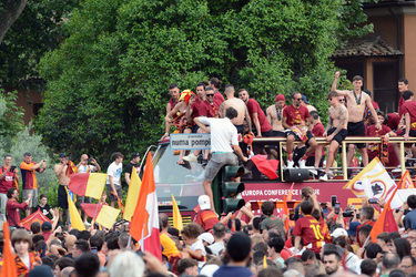 26.05.2022 Festeggiamenti vittoria Conference League
