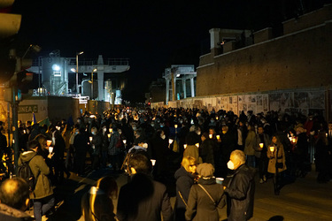 25.02.2022 Roma Colosseo Manifestazione contro guerra Ucraina 25.02.2022 Roma Colosseo Manifestazione contro guerra Ucraina