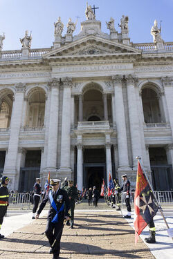 04.12.2017 Roma S.Giovanni Laterano Messa Solenne S.Barbara 04.12.2017 Roma S.Giovanni Laterano Messa Solenne S.Barbara