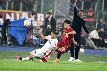 11.05.2023 Europa League Roma vs B.Leverk. 1 0 first leg semifinal G.Leanza ph