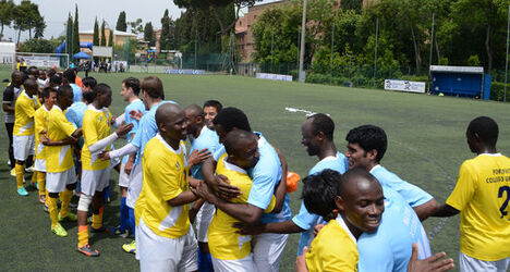 28.05.2016 Clericus Cup. Finale 1 e 2 posto. La Festa dei Vincitori