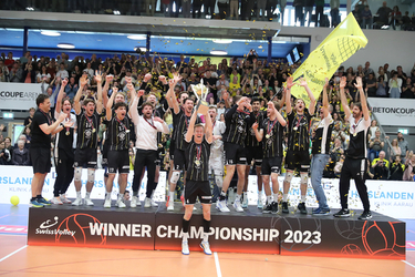 23.04.2023 Schoenenwerd Campionato Svizzero 2023 Pallavolo Maschile Volley Schoenenwerd vs. Volley Amriswil J.Oegerli ph