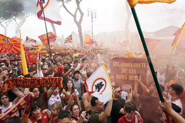 26.05.2022 Festeggiamenti vittoria Conference League