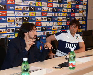 24.05.2016 Coverciano Nazionale Azzurra Conferenza Conte 24.05.2016 Coverciano Nazionale Azzurra Conferenza Conte