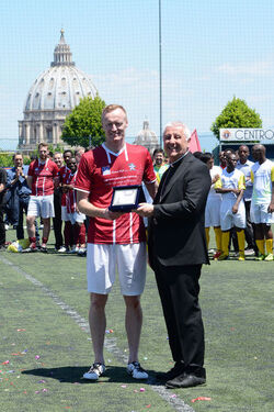 27.05.2017 Premiazioni Clericus Cup 2017. Collegio Urbano vs Universita Gregoriana 2 0