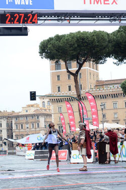 02.07.2017 Maratona di Roma. Arrivi