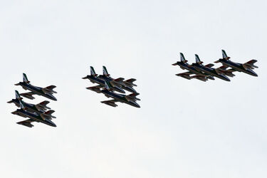 02.06.2017 Roma passaggio Frecce Tricolori Festa Repubblica