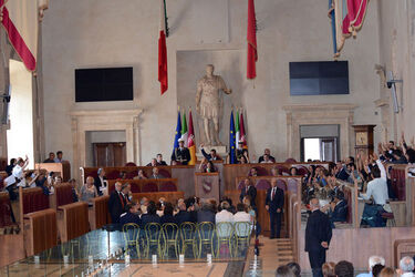07.07.2016 Roma Campidoglio. Giuramento Sindaca Virginia Raggi