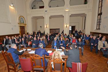 28.03.2024 Aula Magna Facoltà Teologica Valdese Assemblea Bilancio OdG e Premi 50 anni da giornalisti 