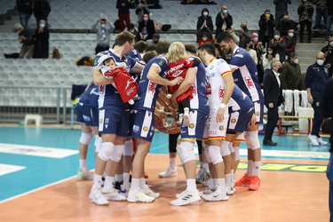 13.03.2022 SuperLega Credem Banca Pallavolo Regular Season Consar RCM Ravenna vs. Top Volley Cisterna J.Oegerli per SCATTO ph