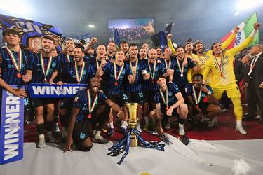 13.05.2026 Roma Stadio Olimpico finale Coppa Italia Lazio vs Inter 0 2 La Festa G.Leanza ph