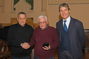 31.03.2026 Roma Aula Magna Facolt&agrave; Teologica Valdese Assemblea Bilancio OdG e Premi 50 anni da giornalisti G.Leanza ph