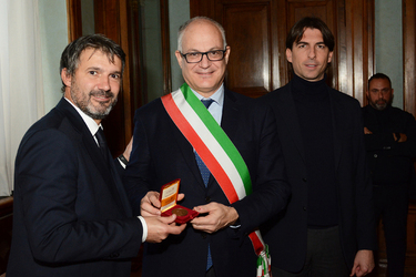 Roma 20.12.2022 AS Roma Femminile in Campidoglio con Supercoppa G.Leanza ph Roma 20.12.2022 AS Roma Femminile in Campidoglio con Supercoppa G.Leanza ph