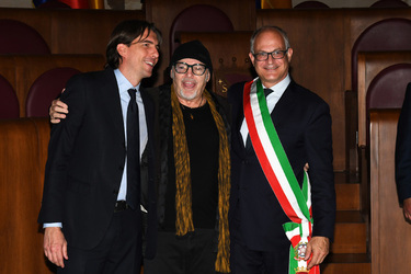 09.11.2022 Vasco Rossi riceve Lupa Capitolina G.Leanza ph