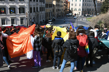 07.03.2022 Campidoglio Appello Giovani per la Pace. G.Leanza ph