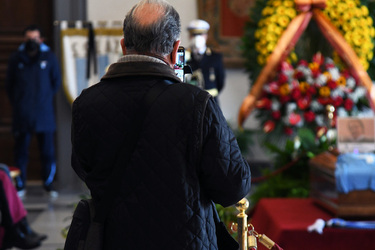 07.03.2022 Camera Ardente Capitano Lazio 74 Pino Wilson G.Leanza ph