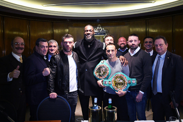 13.12.2019 Roma Deontay Wilder Conference. G.Leanza ph