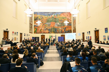 01.12.2025 Salone d Onore CONI Benemerenze 2023 24 CONI Lazio e CIP Lazio Stelle e Palme al Merito Sportivo Medaglie al Valore Atletico G.Leanza ph