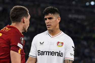 11.05.2023 Europa League Roma vs B.Leverk. 1 0 first leg semifinal G.Leanza ph