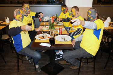 13.11.2017 Milano Playoff Italia vs Svezia 0 0 La festa Svedese