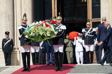 26.09.2023 Pza Montecitorio Esequie Presidente Emerito Giorgio Napolitano G.Leanza ph