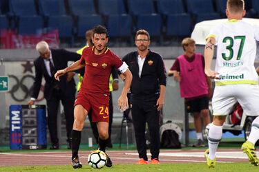 01.09.2017 Roma vs Chapecoense Match Friendly 37 photos