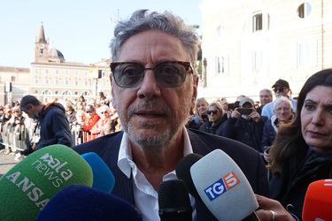 05.03.2025 Eleonora Giorgi Esequie G.Leanza ph 05.03.2025 Eleonora Giorgi Esequie G.Leanza ph