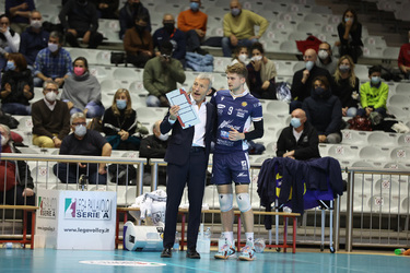 27.11.2021 SuperLega Credem Banca Consar RCM Ravenna vs. Allianz Milano J.Oegerli ph