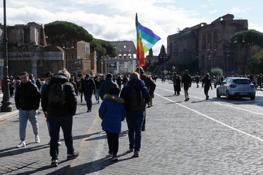 26.02.2022 Roma Pza Santi Apostoli Corteo contro Guerra 26.02.2022 Roma Pza Santi Apostoli Corteo contro Guerra