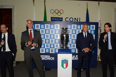 09.11.2022 Museo del Calcio a Roma Salone Onore CONI G.Leanza ph
