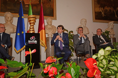Roma 08.04.2024 Campidoglio Presentazione Giro d Italia 2024 G.Leanza ph
