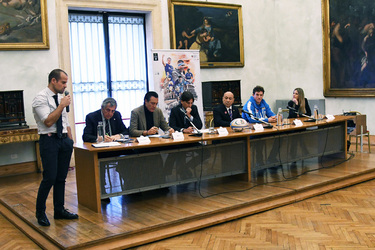 18.01.2023 Presentazione 6 Nazioni Rugby Musei Capitolini sala Piero da Cortona G.Leanza ph