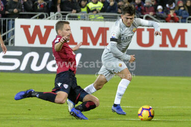 08.12.2018 Cagliari vs Roma 2 2 C.Sancius ph