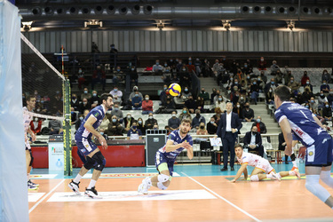 27.11.2021 SuperLega Credem Banca Consar RCM Ravenna vs. Allianz Milano J.Oegerli ph