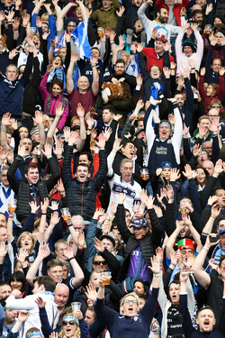 17.03.2018 Roma. Italia vs Scozia 27 29 Natwest 6 Nations. Supporters 17.03.2018 Roma. Italia vs Scozia 27 29 Natwest 6 Nations. Supporters