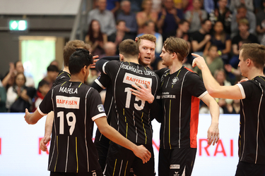 23.04.2023 Schoenenwerd Campionato Svizzero 2023 Pallavolo Maschile Volley Schoenenwerd vs. Volley Amriswil J.Oegerli ph