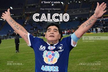25.11.2020 Roma Ottobre 2016 Maradona